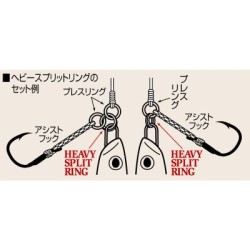 SHOUT HEAVY SPLIT RING