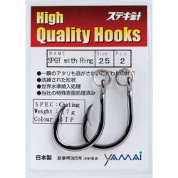 SUTEKI High Quality Hooks SPGT with Ring