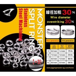 JIGGING MASTER MONSTER Split Ring