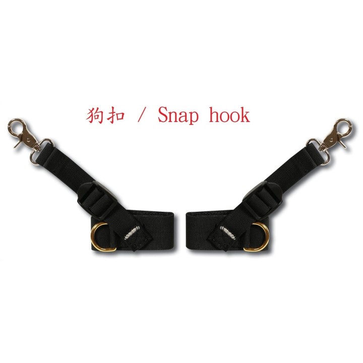 JIGGING MASTER Mosquetón para la Placa Gimbal (par)