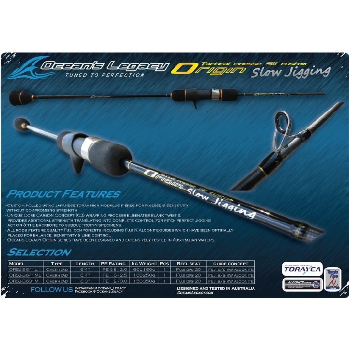 OCEAN`S LEGACY ORIGIN Slow Jigging