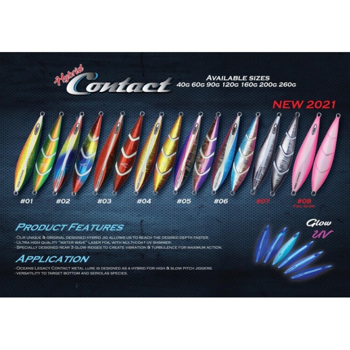OCEAN`S LEGACY HYBRID CONTACT JIG