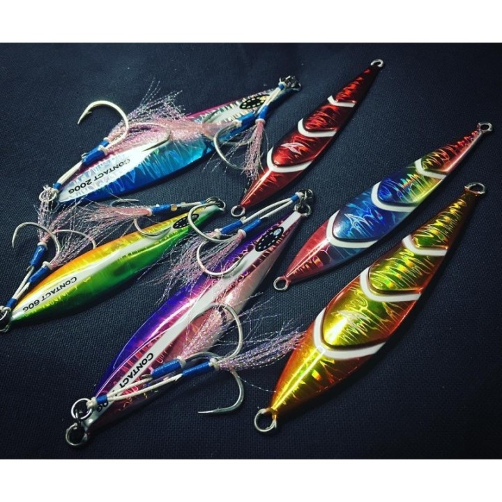 OCEAN`S LEGACY HYBRID CONTACT JIG Rigged
