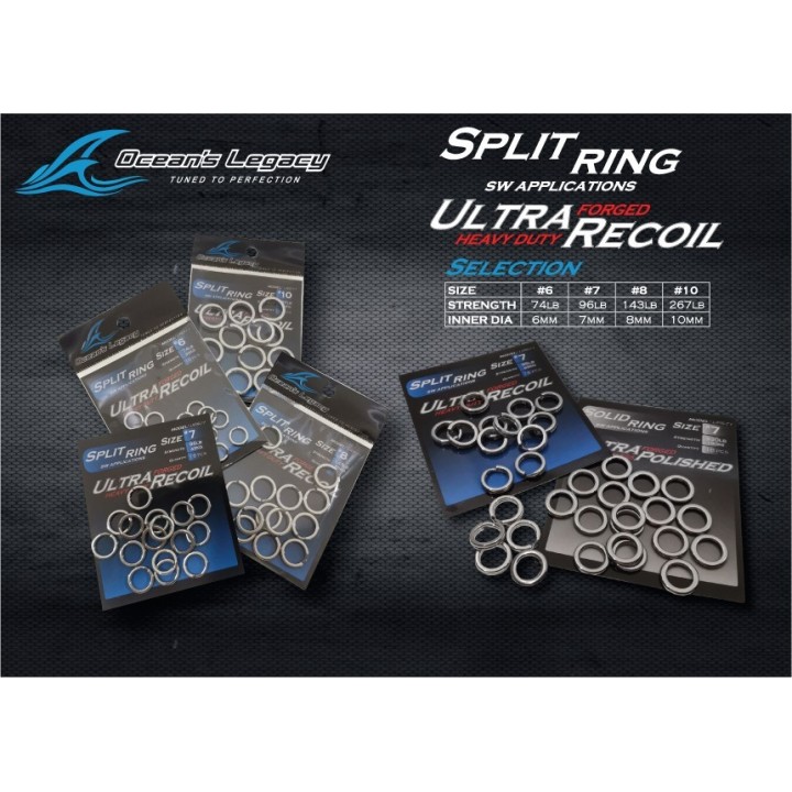 OCEAN`S LEGACY Ultra Split Ring