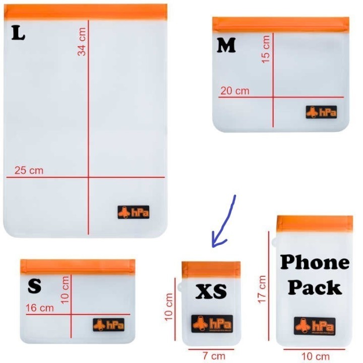 HPA Orgadryzer XS Wallet pack of 3 units