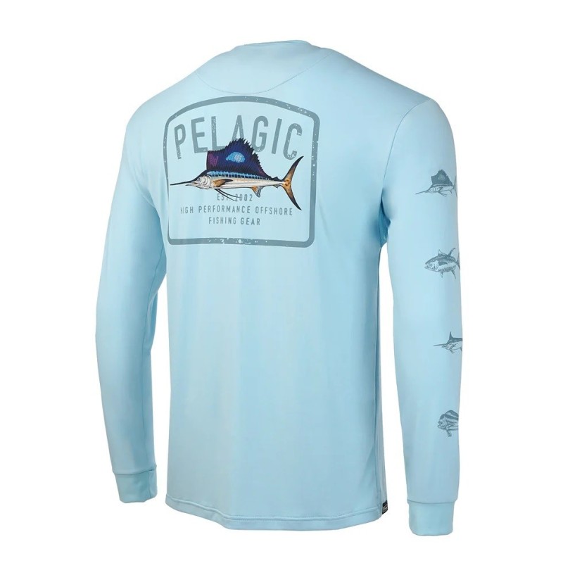 PELAGIC Fishing Shirt AQUATEK GAME FISH