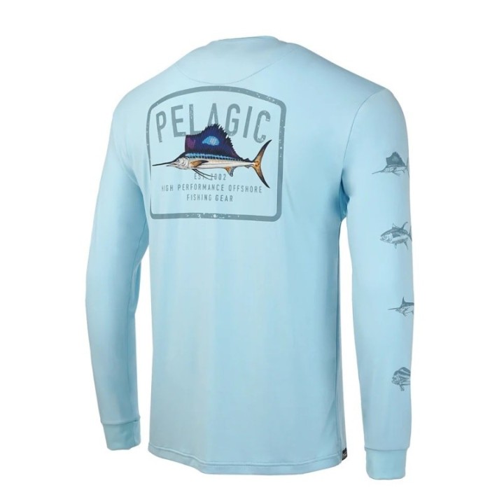 PELAGIC Fishing Shirt AQUATEK GAME FISH