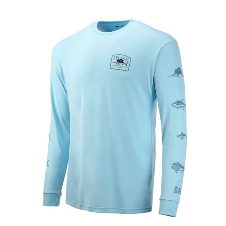 PELAGIC Fishing Shirt AQUATEK GAME FISH