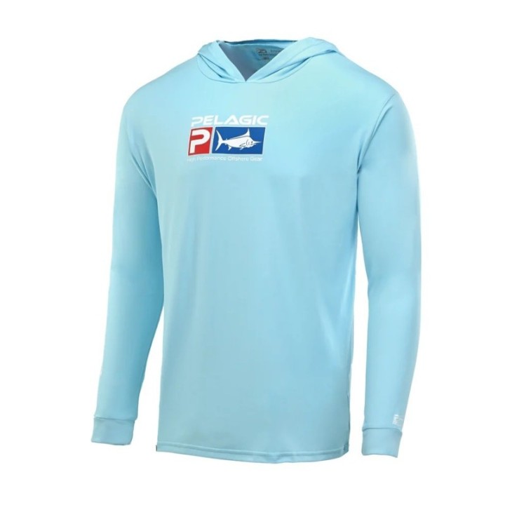 PELAGIC Hooded Fishing Shirt AQUATEK DELUX