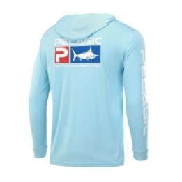 PELAGIC Hooded Fishing Shirt AQUATEK DELUX