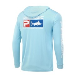 PELAGIC Hooded Fishing Shirt AQUATEK DELUX