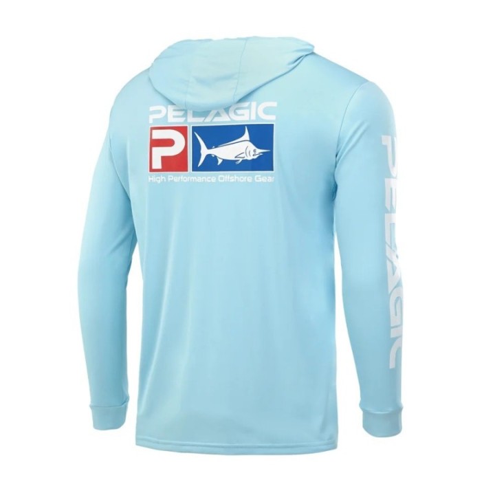 PELAGIC Hooded Fishing Shirt AQUATEK DELUX