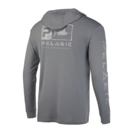 PELAGIC Hooded Fishing Shirt AQUATEK ICON