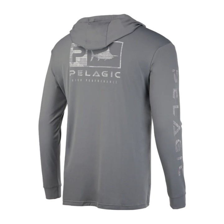 PELAGIC Hooded Fishing Shirt AQUATEK ICON