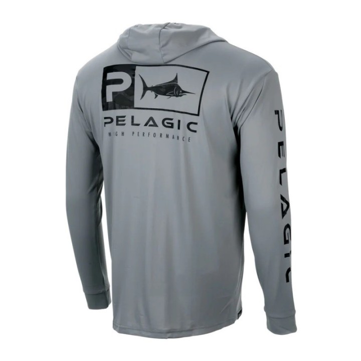 PELAGIC Hooded Fishing Shirt AQUATEK ICON