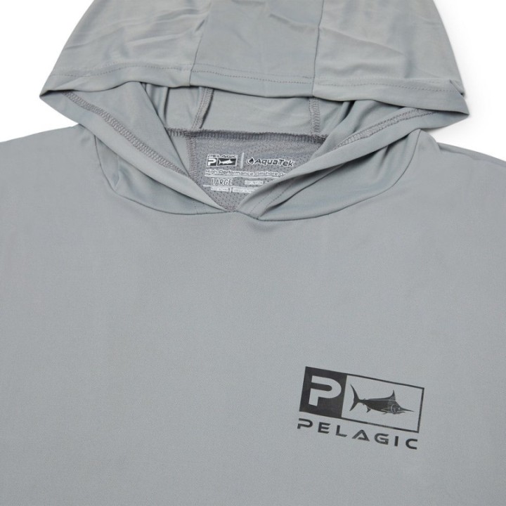 PELAGIC Hooded Fishing Shirt AQUATEK ICON