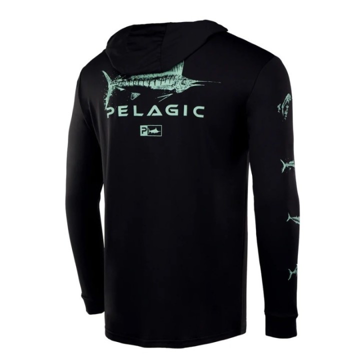 PELAGIC Hooded Fishing Shirt AQUATEK GYOTAKU