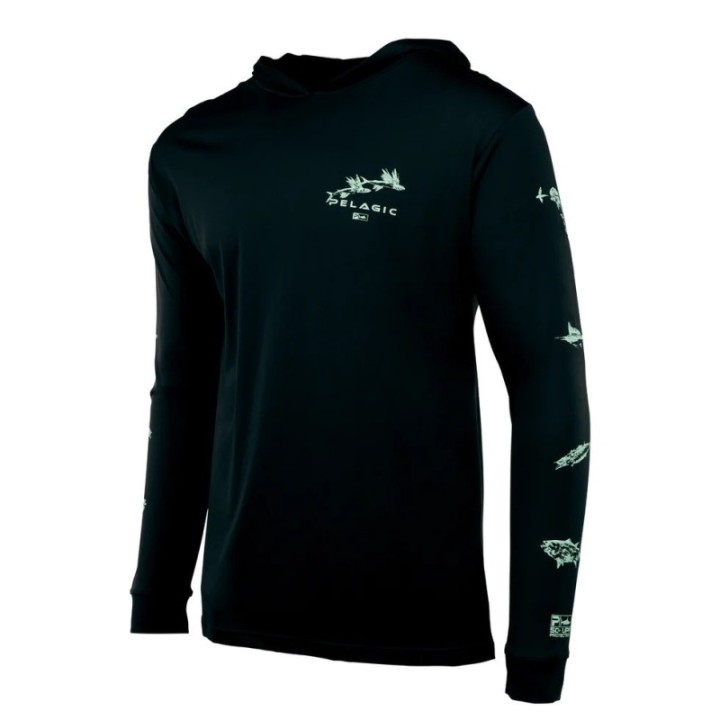 PELAGIC Hooded Fishing Shirt AQUATEK GYOTAKU