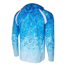 PELAGIC Hooded Fishing Shirt VAPORTEK DORADO