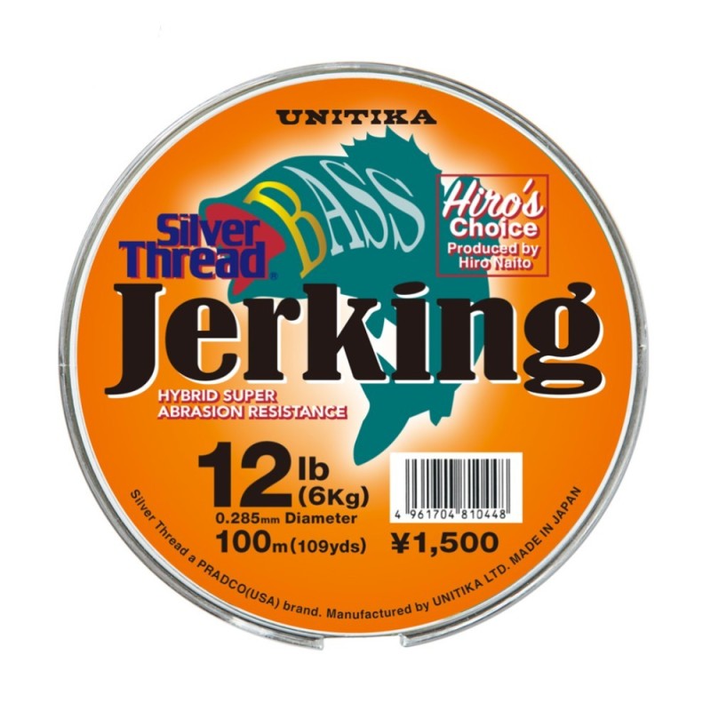 UNITIKA SILVER THREAD BASS JERKING