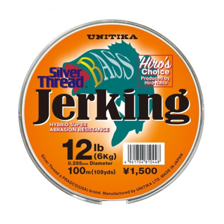 UNITIKA SILVER THREAD BASS JERKING