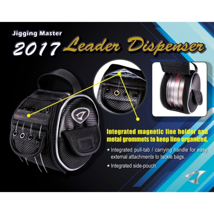 JIGGING MASTER 4 SPOOL LEADER DISPENSER (4-in-1)