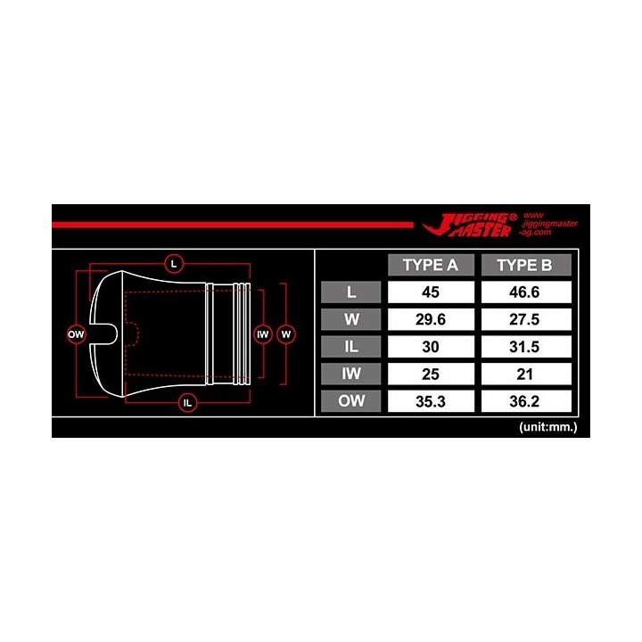 JIGGING MASTER Gimbal EVA cap