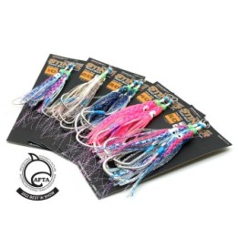 OCEAN`S LEGACY STINGER TWIN ASSIST HOOK - TAKO BAIT GLOW