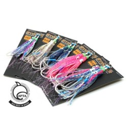 OCEAN`S LEGACY STINGER TWIN ASSIST HOOK - TAKO BAIT GLOW