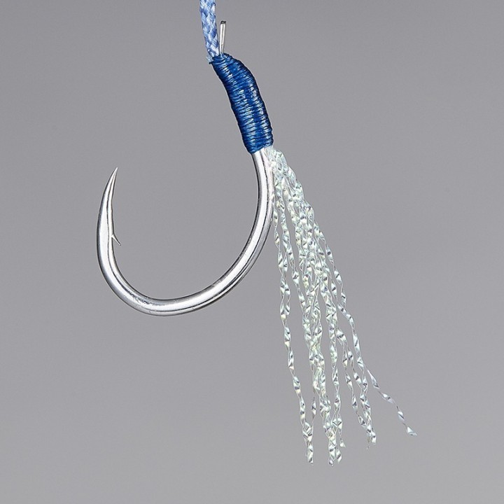 VANFOOK MICRO JIG ASSIST SINGLE/0.5cm+TINSEL (MJ-04)