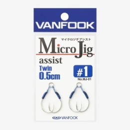 VANFOOK MICRO JIG ASSIST TWIN/0.5cm/1.0cm (MJ-01/MJ-02)