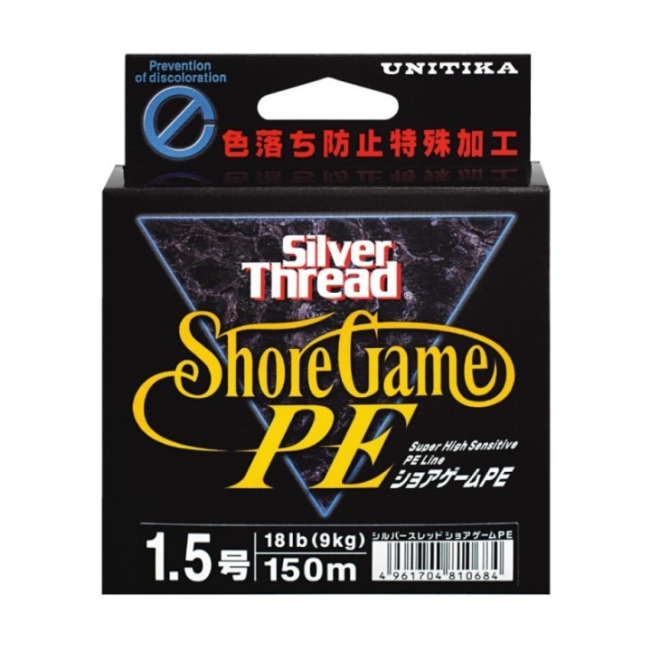 UNITIKA SILVER THREAD SHORE GAME PE