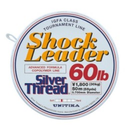 UNITIKA SILVER THREAD SHOCK LEADER Nylon
