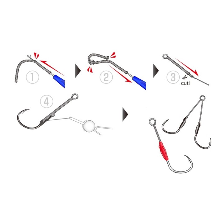 DECOY ASSIST BRAID LINE DIY-10