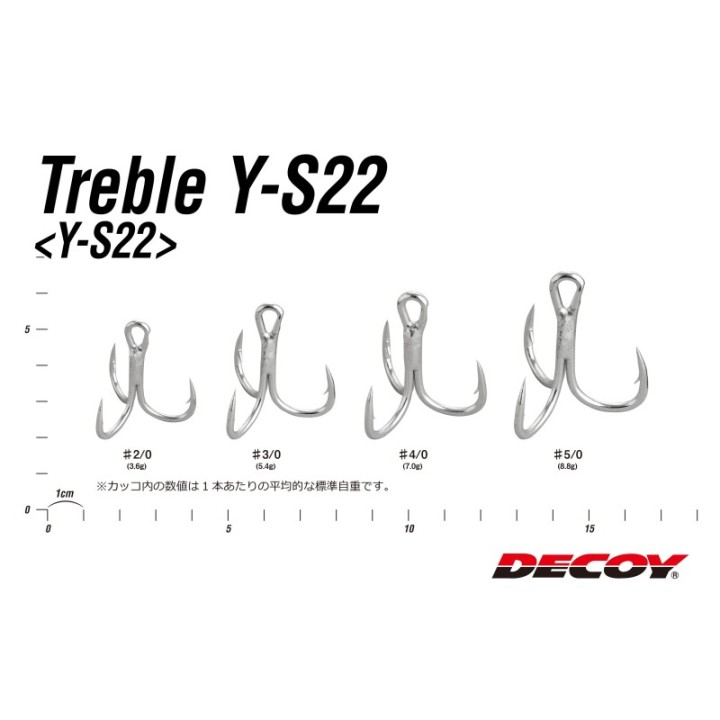 DECOY TREBLE Y-S22