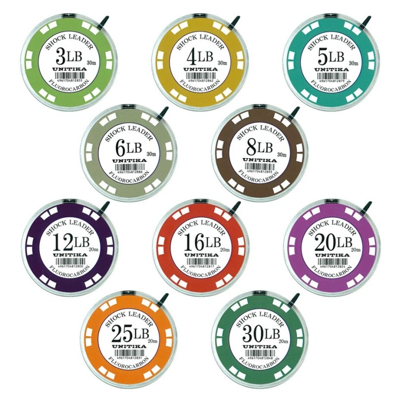 UNITIKA COMPACT SHOCK LEADER FLUOROCARBON