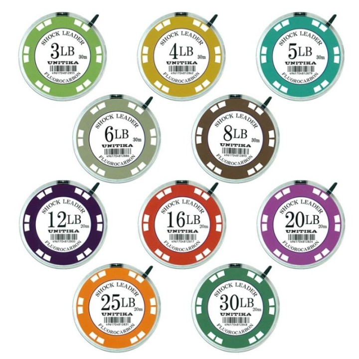 UNITIKA COMPACT SHOCK LEADER FLUOROCARBON