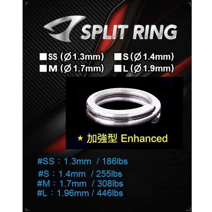 JIGGING MASTER SPLIT RING_PLUS