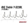 DECOY BIG TREBLE Y-S23BL (Barbless)