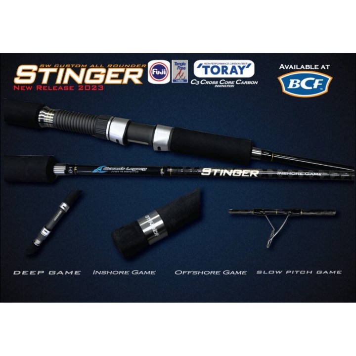 OCEAN`S LEGACY STINGER SLOW JIGGING ROD