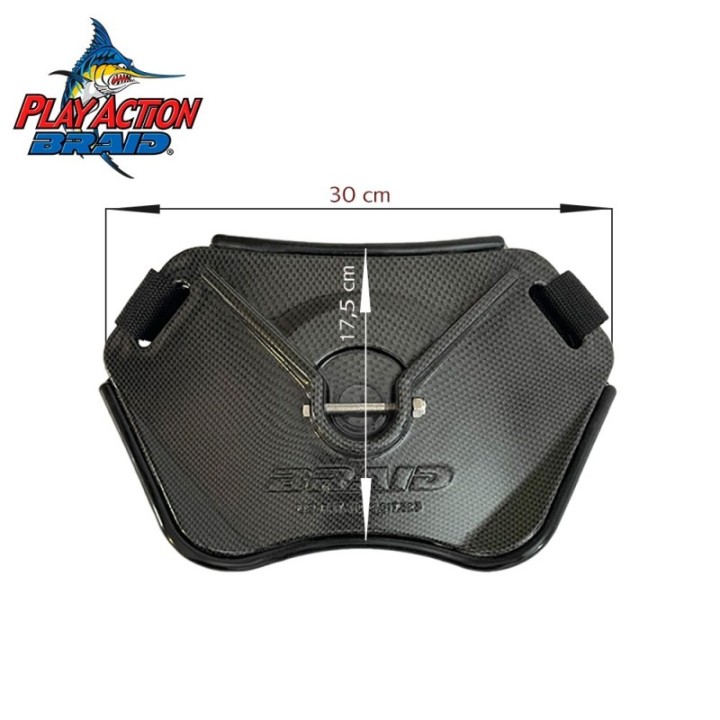 PLAY ACTION BRAID SAILFISH STEALTH CARBON FIBER CINTURÓN DE COMBATE