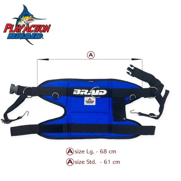 PLAY ACTION BRAID BRUTE BUSTER COMBO - BELT and HARNESS