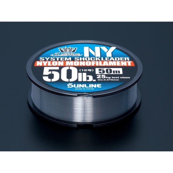 SUNLINE SYSTEM SHOCK LEADER  NY 50M CLEAR
