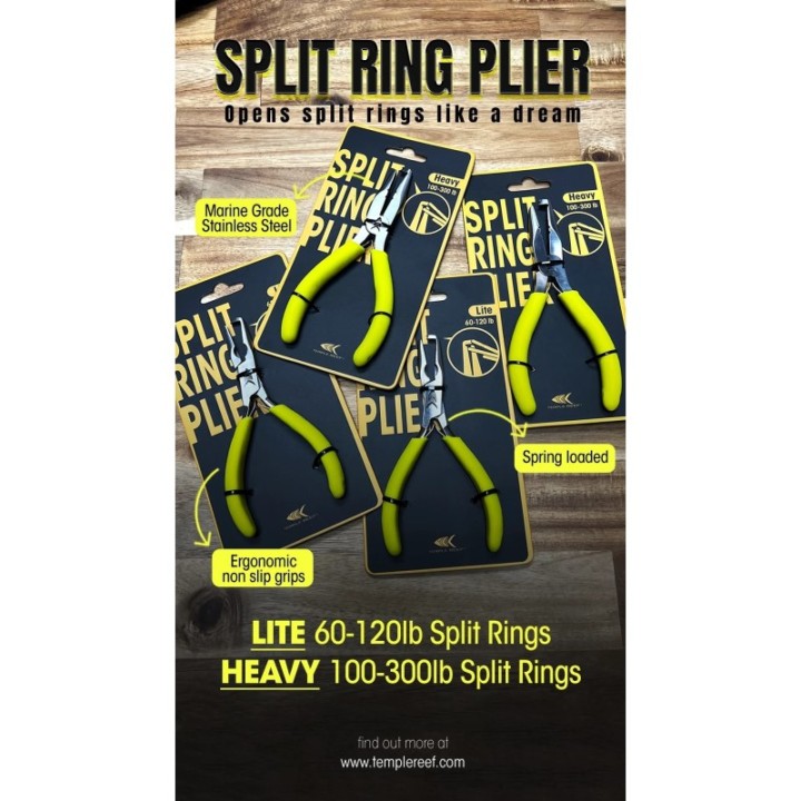 TEMPLE REEF SPLIT RING PLIER HEAVY
