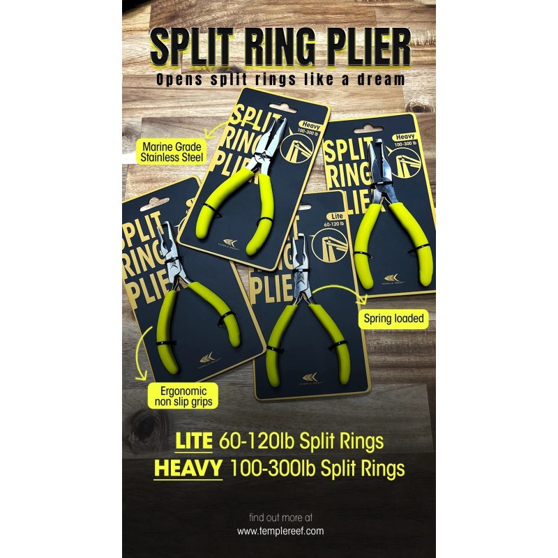 TEMPLE REEF SPLIT RING PLIER LITE
