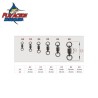 PLAY ACTION BRAID DUAL ROTATION BALL BEARING SWIVEL