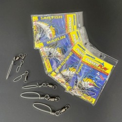 PLAY ACTION BRAID TOURNAMENT SNAP & BB SWIVEL 10pk
