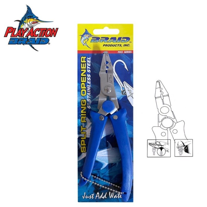 PLAY ACTION BRAID SPLIT RING OPENER