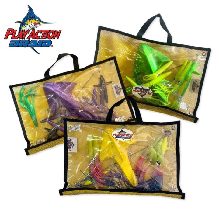 PLAY ACTION BRAID 18" OUTSIDER TRACKER BAR RIGGED