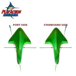 PLAY ACTION BRAID 18" OUTSIDER TRACKER BAR RIGGED